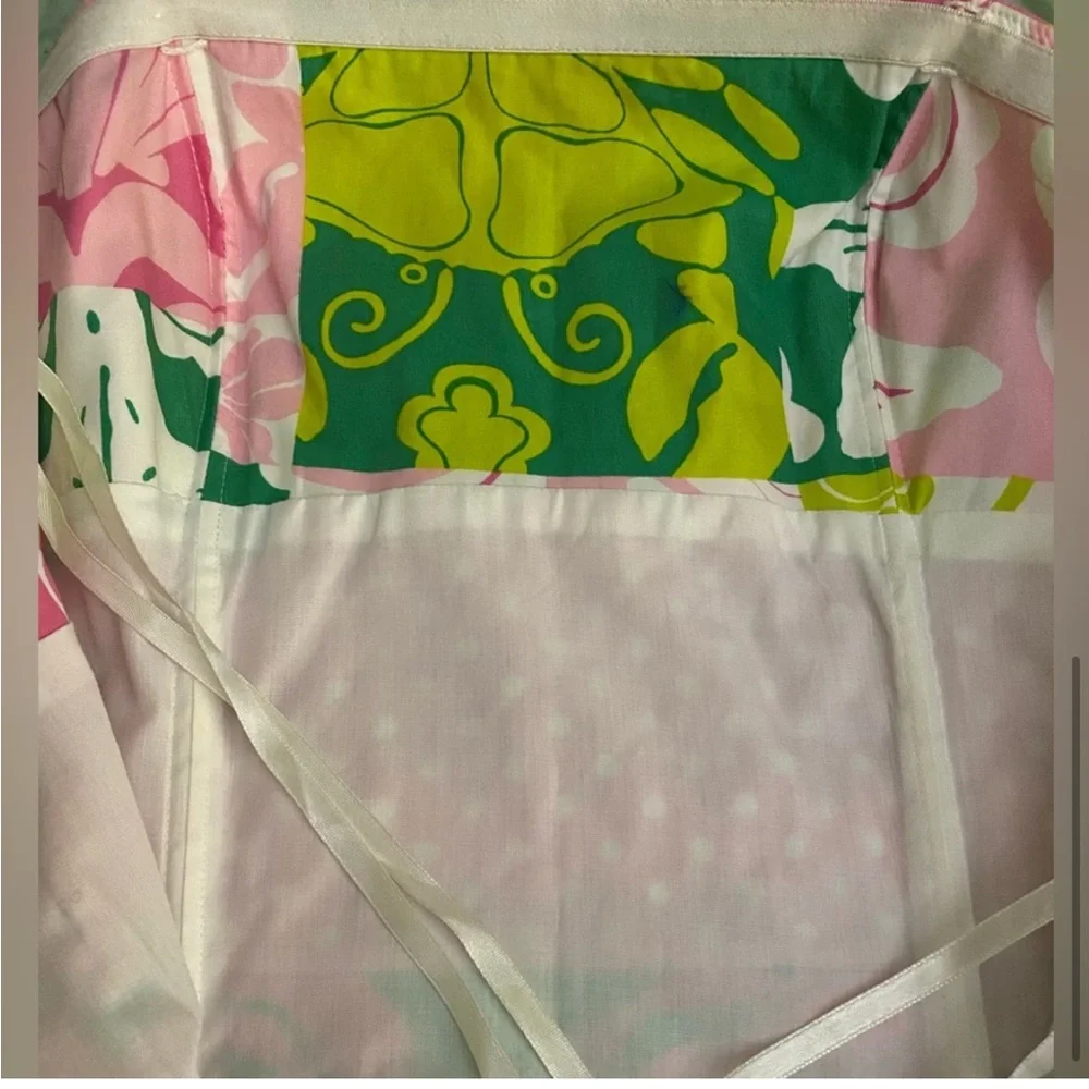 Lilly Pulitzer Vintage Patch Of Paradise Strapless Dress‎ 2 - Picture 12 of 15